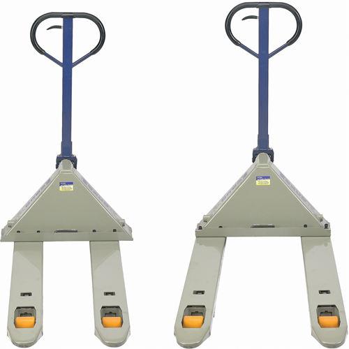 Adjustable Width Pallet Trucks, 48" L x 27" W, 5500 lbs. Capacity Distribution Industrielle GC