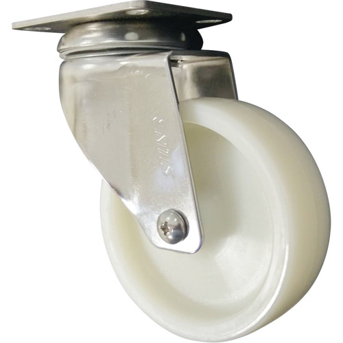 Roulette, Pivotant, 4" (101,6 mm), Nylon, 200 lb (91 kg) Distribution Industrielle GC