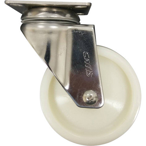 Roulette, Pivotant, 4" (101,6 mm), Nylon, 200 lb (91 kg) Distribution Industrielle GC