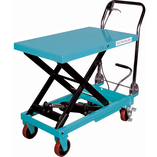 Heavy-Duty Hydraulic Scissor Lift Table, 32" L x 19-3/4" W, Steel, 1100 lbs. Capacity Distribution Industrielle GC