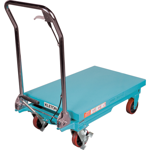 Table &eacute;l&eacute;vatrice robuste &agrave; ciseaux hydraulique, 32" lo x 19-3/4" la, Acier, Capacit&eacute; 660 lb Distribution Industrielle GC