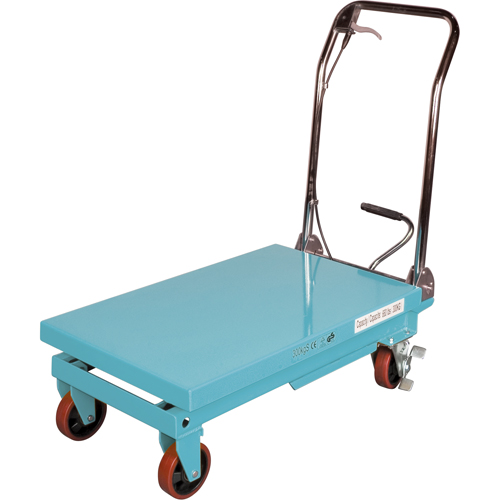 Table &eacute;l&eacute;vatrice robuste &agrave; ciseaux hydraulique, 32" lo x 19-3/4" la, Acier, Capacit&eacute; 660 lb Distribution Industrielle GC