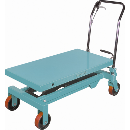 Heavy-Duty Hydraulic Scissor Lift Table, 39-3/8" L x 20-1/8" W, Steel, 1650 lbs. Capacity Distribution Industrielle GC