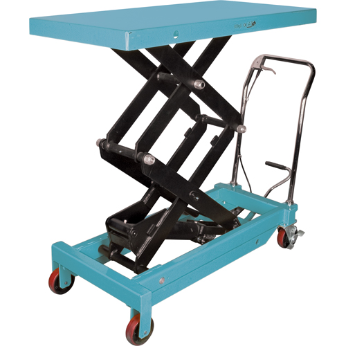 Heavy-Duty Hydraulic Scissor Lift Table, 48" L x 24" W, Steel, 1545 lbs. Capacity Distribution Industrielle GC