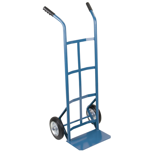 Diable &agrave; roue enti&egrave;rement soud&eacute;, Prise Double, Acier, Hauteur de 48", Capacit&eacute; 600 lb Distribution Industrielle GC