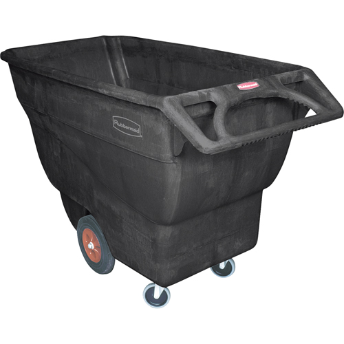 Chariot basculeur en acier, Mousse structur&eacute;e, 3/4 vg³, Capacit&eacute; de charge de 1000 lb Distribution Industrielle GC