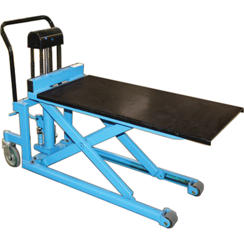 Chariots/tables hydrauliques pour palettes - Tables en option Distribution Industrielle GC