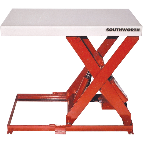 Table &eacute;l&eacute;vatrice &agrave; ciseaux, Acier, 36" lo x 20" la, Capacit&eacute; 550 lb Distribution Industrielle GC