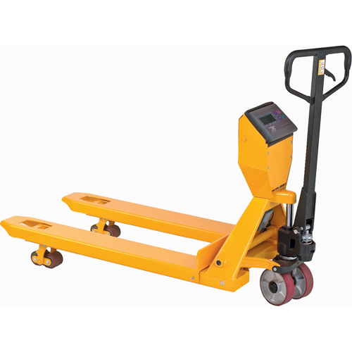Transpalette avec balance num&eacute;rique, 27,5" lo x 27,5" la, Capacit&eacute; de 5000 lb Distribution Industrielle GC