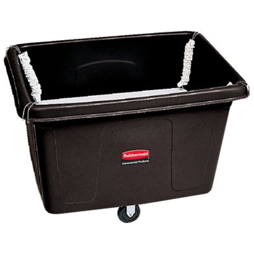 Chariot conteneur avec plateforme sur ressorts, Poly&eacute;thyl&egrave;ne, 44-1/16" lo x 31" la x 32-1/2" h, Volume 14 pi³, Capacit&eacute; 500 lb Distribution Industrielle GC