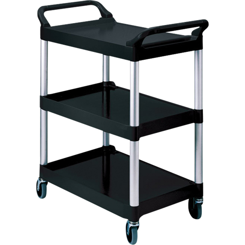 Chariot de service, 3 tiers, 19" x 38" x 34", Capacit&eacute; 200 lb Distribution Industrielle GC