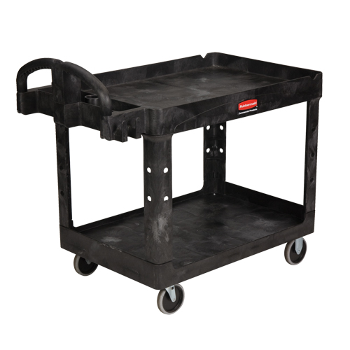 Heavy Duty Utility Cart - 4520-88, 2 Tiers, 25-1/4" x 39" x 44", 500 lbs. Capacity Distribution Industrielle GC