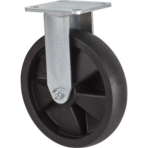 Hi-Temp Caster, Rigid, 8" (203.2 mm), Nylon, 1000 lbs. (453 kg.) Distribution Industrielle GC