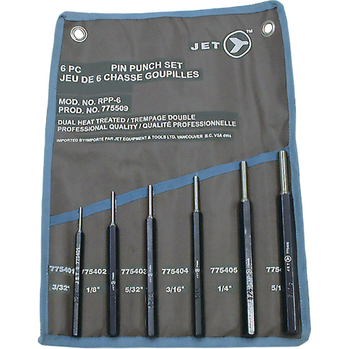 PP-6S Pin Punch Set, 6 Pieces Distribution Industrielle GC