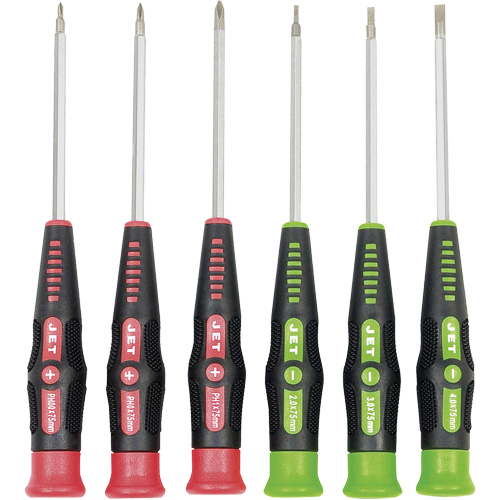 JPSD-6 Precision Screwdriver Set, 6, Magnetic Distribution Industrielle GC