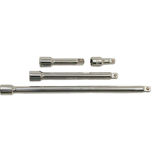 Jeu de barres de rallonges, Prise de 3/8", Fini Chrome, 4 M Distribution Industrielle GC