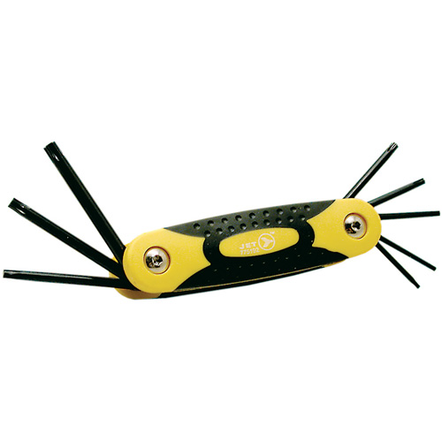 Jeu de cl&eacute;s pliables, 8 mcx, Torx Distribution Industrielle GC