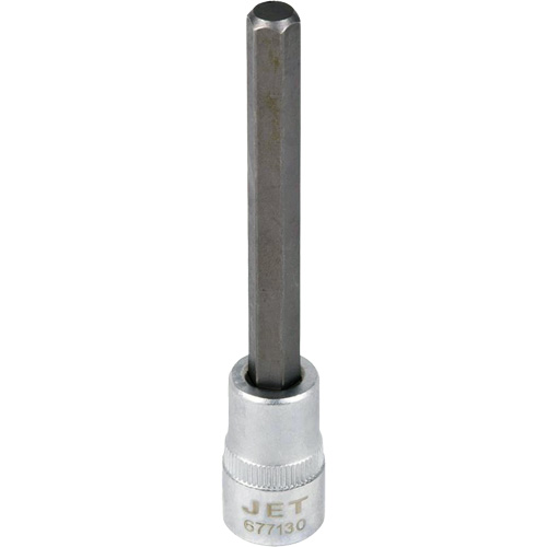 Bit Socket, Hex, 1/4" x 4" L, 3/8" Drive Distribution Industrielle GC
