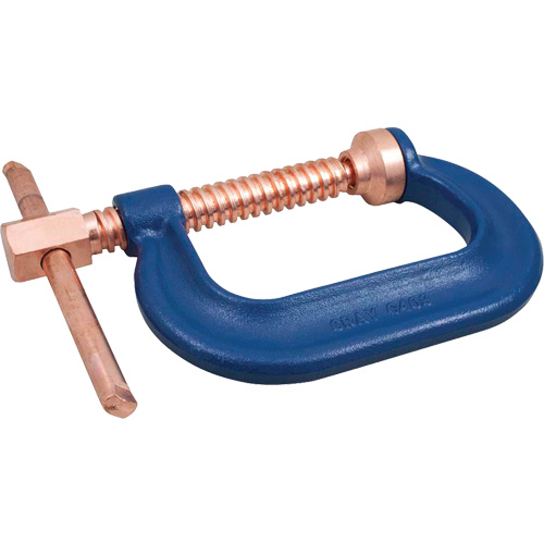 Heavy-Duty Forged C-Clamp, 10" (254 mm) Capacity, 5" (127 mm) Throat Depth Distribution Industrielle GC
