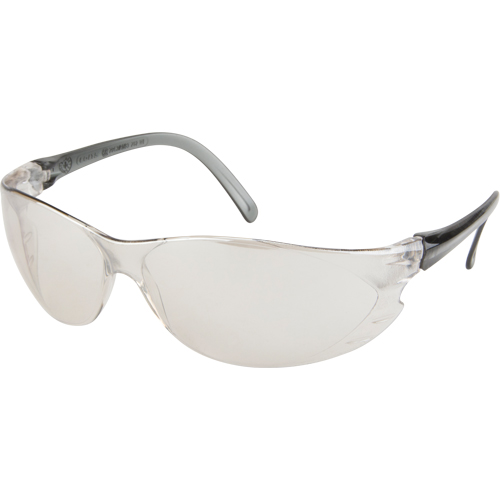 Lunettes de s&eacute;curit&eacute; s&eacute;rie Twister, Lentille Miroir int&eacute;rieur/ext&eacute;rieur, Anti-&eacute;gratignures, ANSI Z87+/R&eacute;pond ou surpasse la norme CSA Z94.3 Distribution Industrielle GC