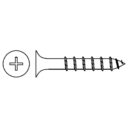 Drywall Screws, #6 x 2" L, Black Oxide Distribution Industrielle GC