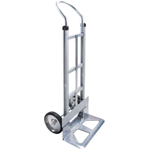 Diable d&eacute;mont&eacute;, Prise Continu, Aluminium, Hauteur de 49-5/8", Capacit&eacute; 500 lb Distribution Industrielle GC