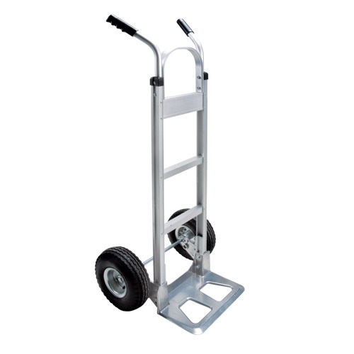 Diable d&eacute;mont&eacute;, Prise Double, Aluminium, Hauteur de 50-5/8", Capacit&eacute; 500 lb Distribution Industrielle GC