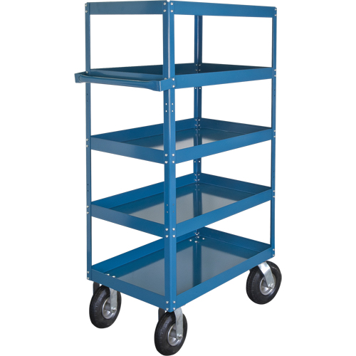 Chariots &agrave; tablette, 5 Tiers, 24" la x 65" h x 36" p, Capacit&eacute; 900 lb Distribution Industrielle GC