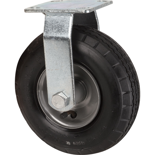 Pneumatic Casters, Rigid, 8" (203.2 mm), Pneumatic, 350 lbs. (158.8 kg.) Distribution Industrielle GC