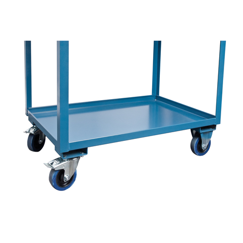 Mobile Service Cart, 2 Tiers, 24" W x 57" H x 40" D, 1200 lbs. Capacity Distribution Industrielle GC