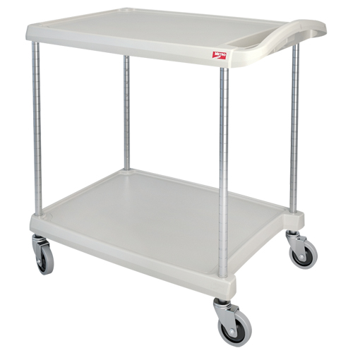 myCart Utility Cart, 2 Tiers, 20" x 35-1/2" x 30", 300 lbs. Capacity Distribution Industrielle GC