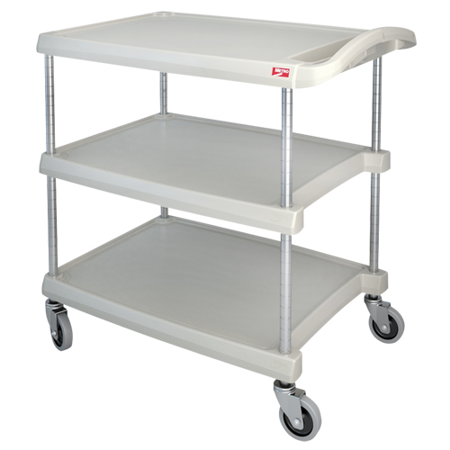 myCart Utility Cart, 3 Tiers, 20" x 35-1/2" x 30", 400 lbs. Capacity Distribution Industrielle GC