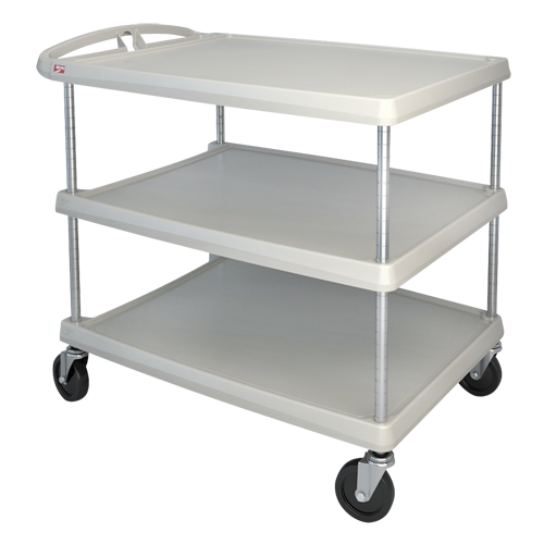 myCart Utility Cart, 3 Tiers, 26" x 36-7/8" x 36", 500 lbs. Capacity Distribution Industrielle GC