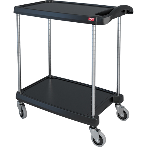 myCart Utility Cart, 2 Tiers, 16" x 35-1/2" x 27", 300 lbs. Capacity Distribution Industrielle GC