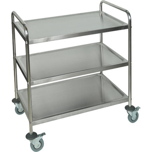 Chariot &agrave; tablettes, 3 Tiers, 21" la x 37" h x 23-1/2" p, Capacit&eacute; 200 lb Distribution Industrielle GC