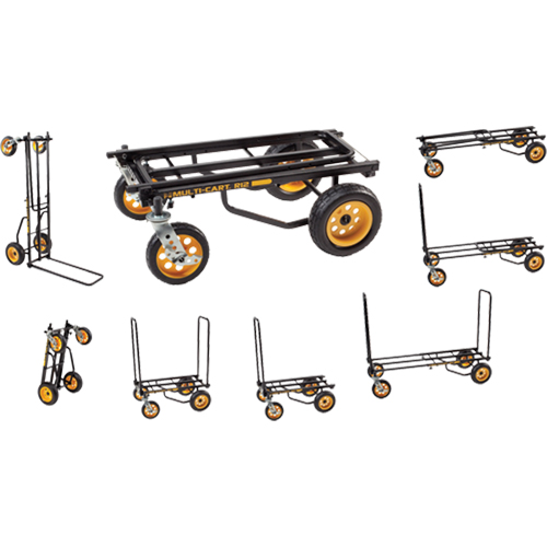 Transporteur d'&eacute;quipement 8 en 1 RockNRoller Multi-Cart, tout terrain, Acier, Capacit&eacute; 500 lb Distribution Industrielle GC