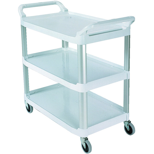 Chariot avec tablette et parois ouvrantes, 3 tiers, 40" x 37" x 20", Capacit&eacute; 300 lb Distribution Industrielle GC