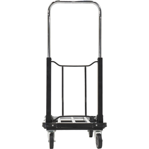 Chariot &agrave; plateforme repliable, Acier inoxydable, 300 lb, 28" lo x 16" la, Hauteur 33-1/2" Distribution Industrielle GC