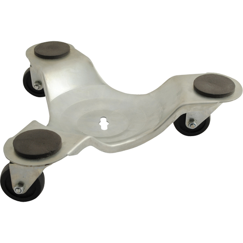 Socle roulant zingu&eacute; pour les pattes, Capacit&eacute; de 300 lb, Cadre en Acier, 2,75" h Distribution Industrielle GC