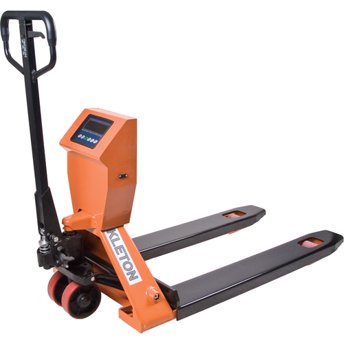 Digital Scale Pallet Trucks, 44.5" L x 27" W, 4400 lbs. Cap. Distribution Industrielle GC