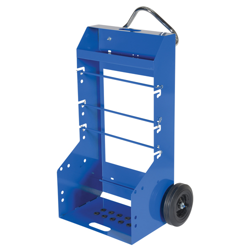 Chariot portatif pour mat&eacute;riaux bobin&eacute;s, Acier, 4 Montants, 29" la x 47-5/16" h x 21-7/8" p, Capacit&eacute; de 300 lb Distribution Industrielle GC