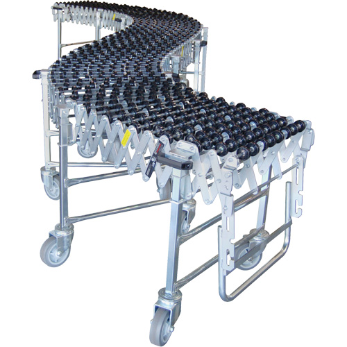 Expandable/Flexible Conveyors, 30" W x 8' 6" L, 226 lbs. per lin. ft. Capacity Distribution Industrielle GC
