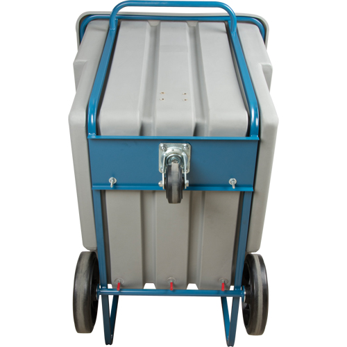 Chariot basculeur en acier, Poly&eacute;thyl&egrave;ne, 1,1 vg³, Capacit&eacute; de charge de 1250 lb Distribution Industrielle GC