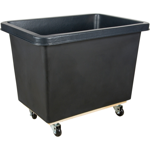 Tapered Wall Box Truck, Polyethylene, 37" L x 26" W x 30" H, 9 cu. ft. Volume, 500 lbs. Capacity Distribution Industrielle GC