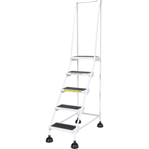 Light-Duty Stop-Step Ladders, 5 Steps, 16" Step Width, 47-11/16" Platform Height, Steel Distribution Industrielle GC