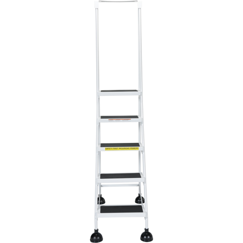 Light-Duty Stop-Step Ladders, 5 Steps, 16" Step Width, 47-11/16" Platform Height, Steel Distribution Industrielle GC