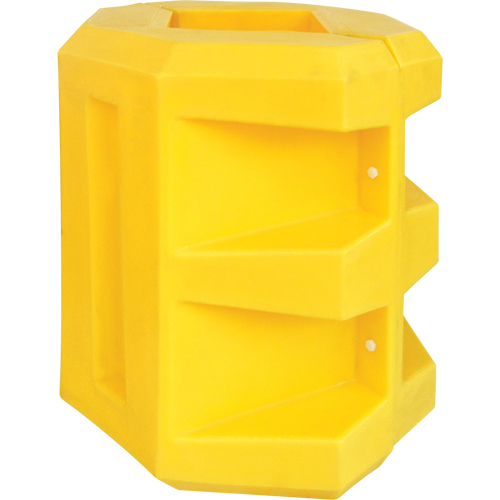 Protecteur de colonne courte, Ouverture int&eacute;rieure 6" x 6", 24" lo x 24" la x 24" h, Jaune Distribution Industrielle GC