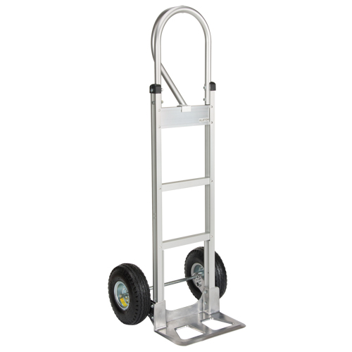 Knocked Down Hand Truck, P-Handle Handle, Aluminum, 52-1/8" Height, 500 lbs. Capacity Distribution Industrielle GC