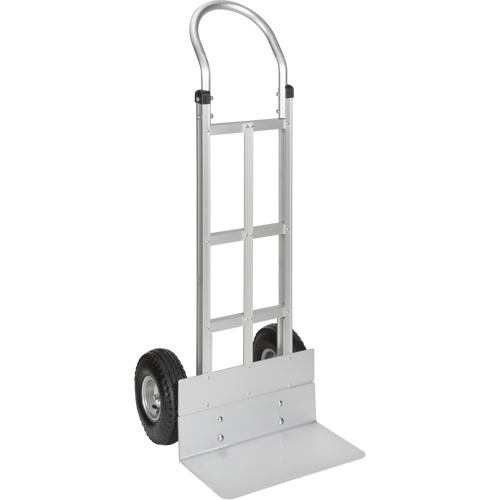 Knocked Down Hand Truck, Continuous Handle, Aluminum, 49-5/8" Height, 500 lbs. Capacity Distribution Industrielle GC