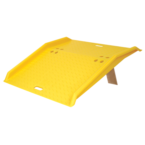 Rampe de quai de chargement portable en poly pour diable, Capacit&eacute; de charge 750 lb, 36" lo x 35" la x 5" h Distribution Industrielle GC